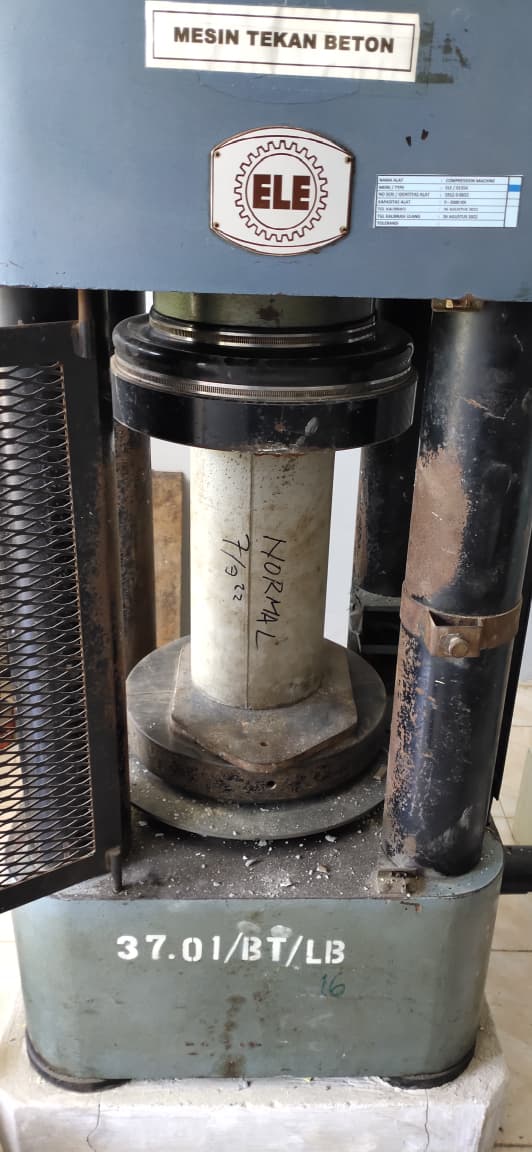 Kuat Tekan Beton Silinder