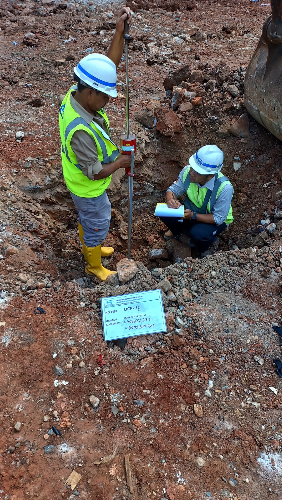 Dynamic Cone Penetrometer (DCP)