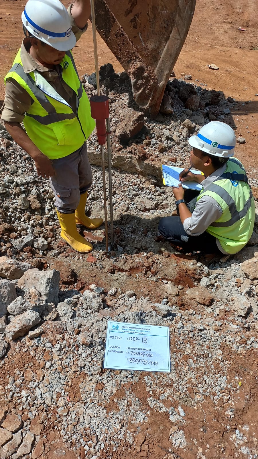 Dynamic Cone Penetrometer (DCP)
